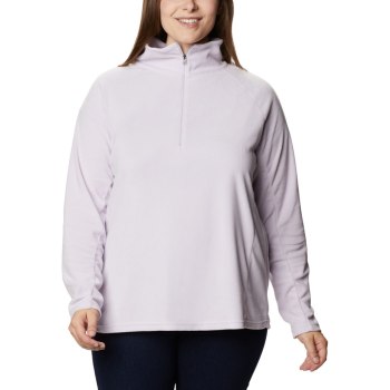 Columbia Glacial IV 1/2 Zip Plus Size, Sudaderas Morados Para Mujer | 716205-YPW